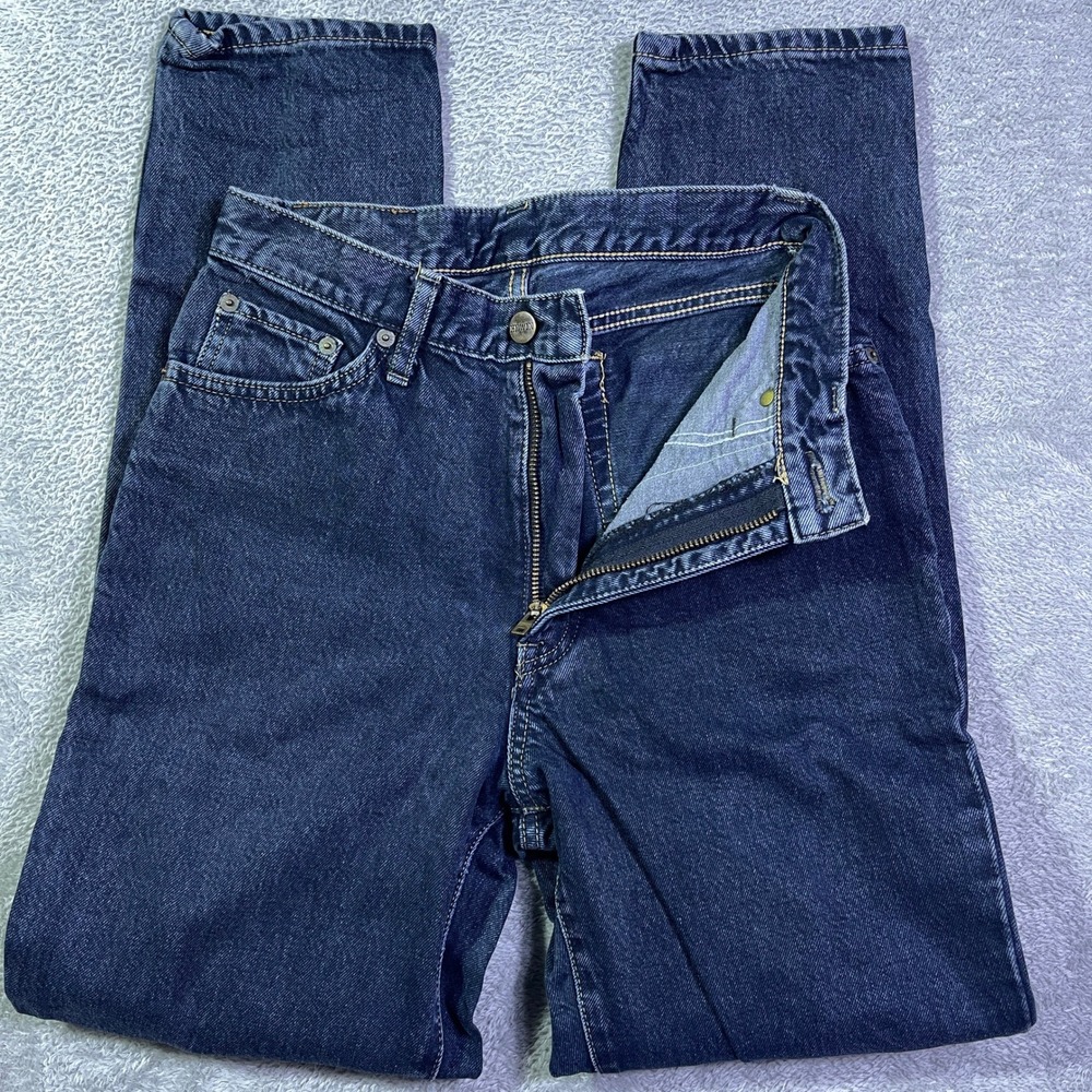 Edwin‎ Jeans Men's 28x30 Berkeley Slim Fit Dark Wash Denim Made in Japan Pants - Picture 2 of 16